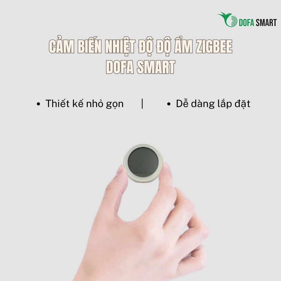 Cảm biến nhiệt độ độ ẩm DOFA thiết kế nhỏ gọn