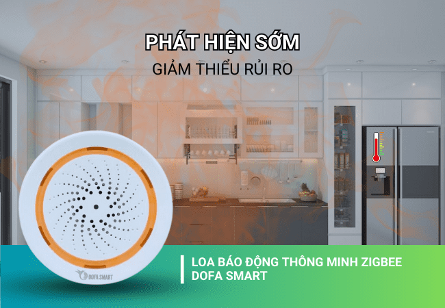 Loa báo động thông minh Zigbee DOFA SMART