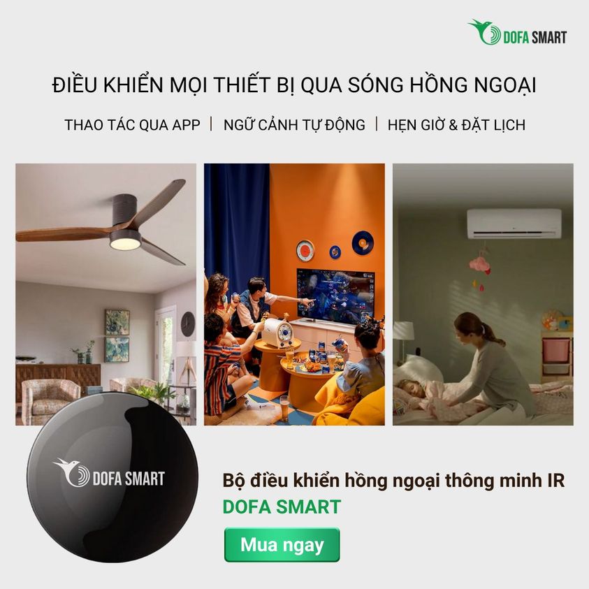 Bộ điều khiển hồng ngoại thông minh DOFA SMART