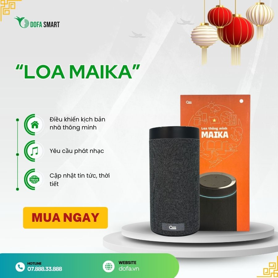 Tính năng của loa Maika thông minh