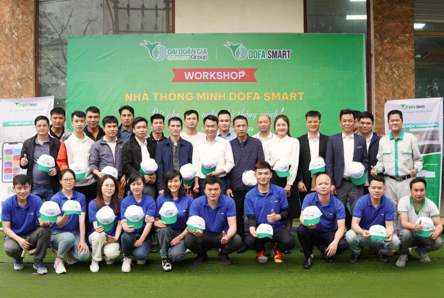 DOFA SMART tổ chức workshop thiết bị th&ocircng minh 