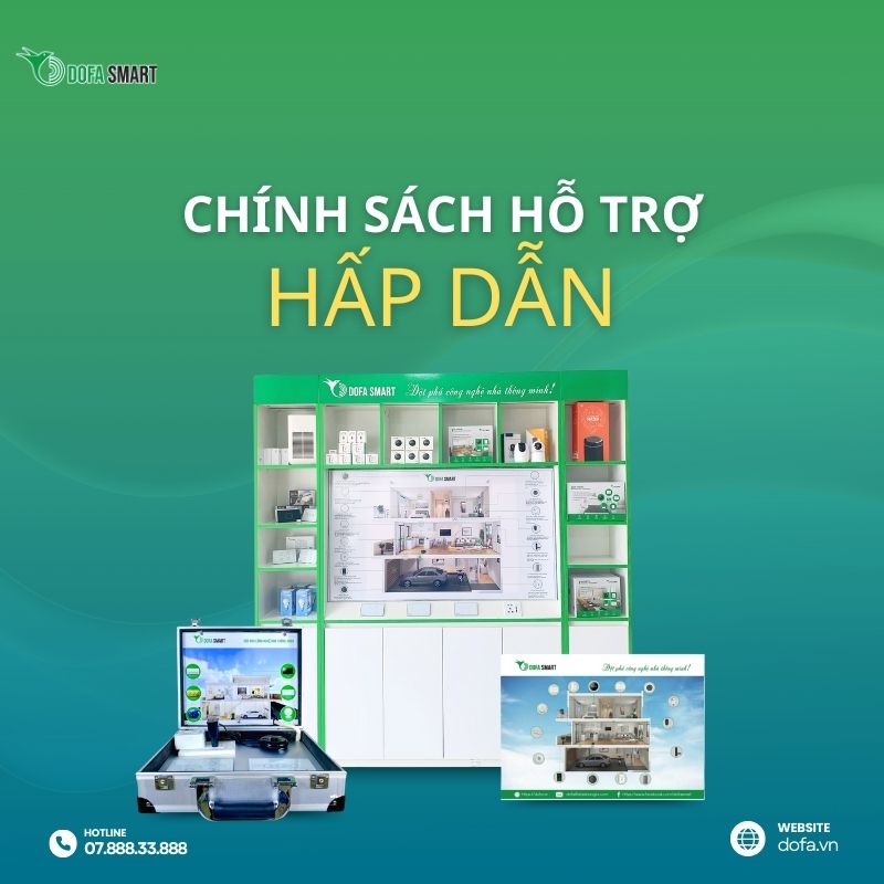 Chính sách hỗ trợ hấp dẫn dành cho đại lý