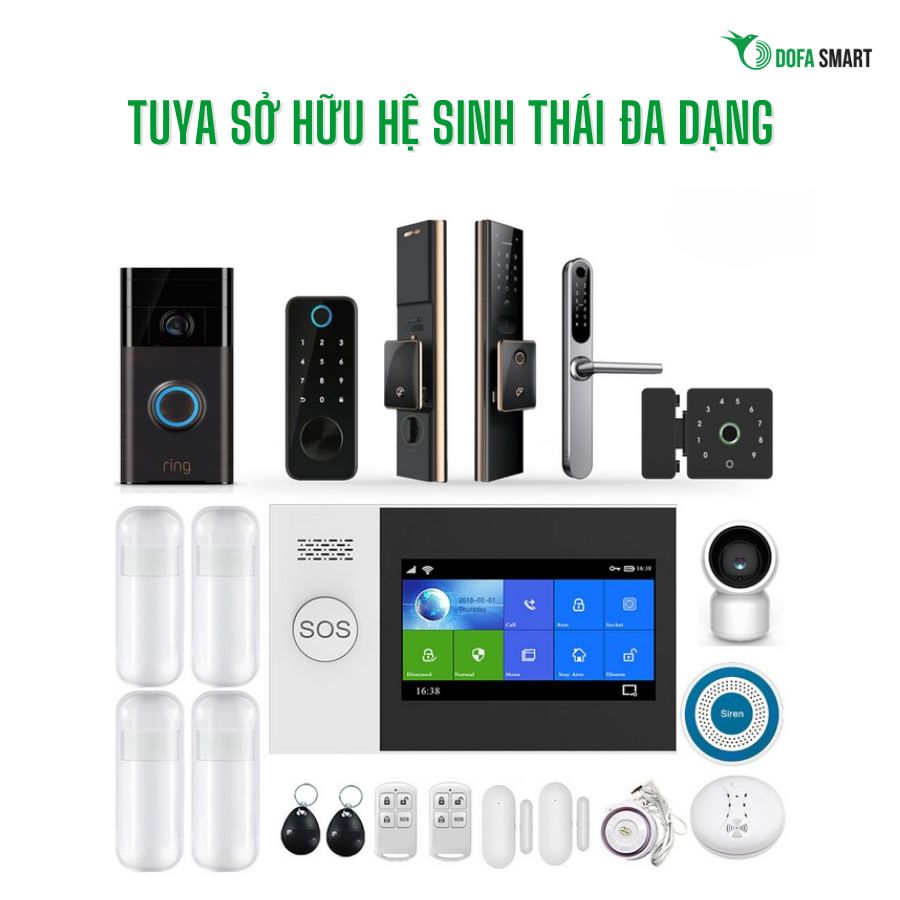 Tuya hệ sinh th&aacute;i sản phẩm đa dạng 