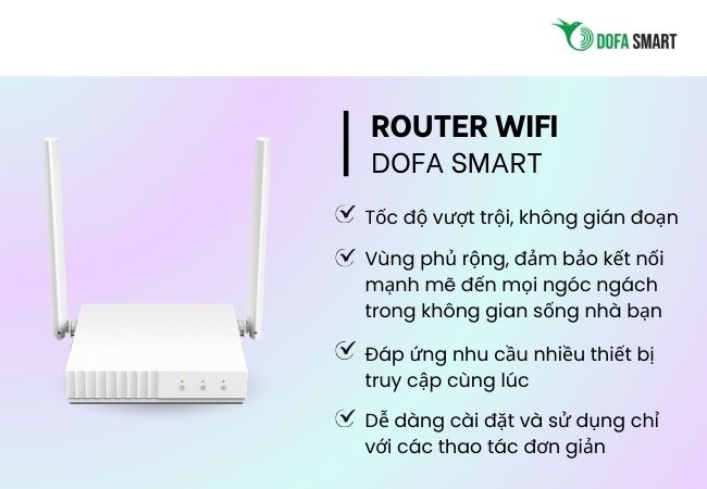 Router wifi DOFA SMART