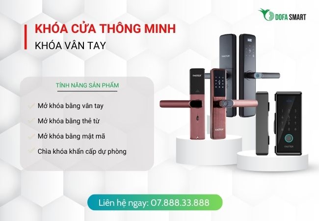 Khóa vân tay thông minh DOFA SMART