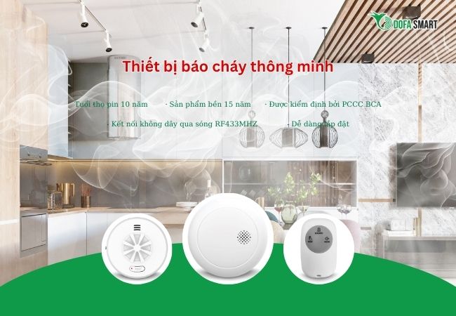 Thiết bị báo cháy thông minh DOFA SMART