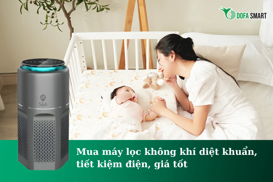  Mua máy lọc không khí diệt khuẩn, tiết kiệm điện, giá tốt