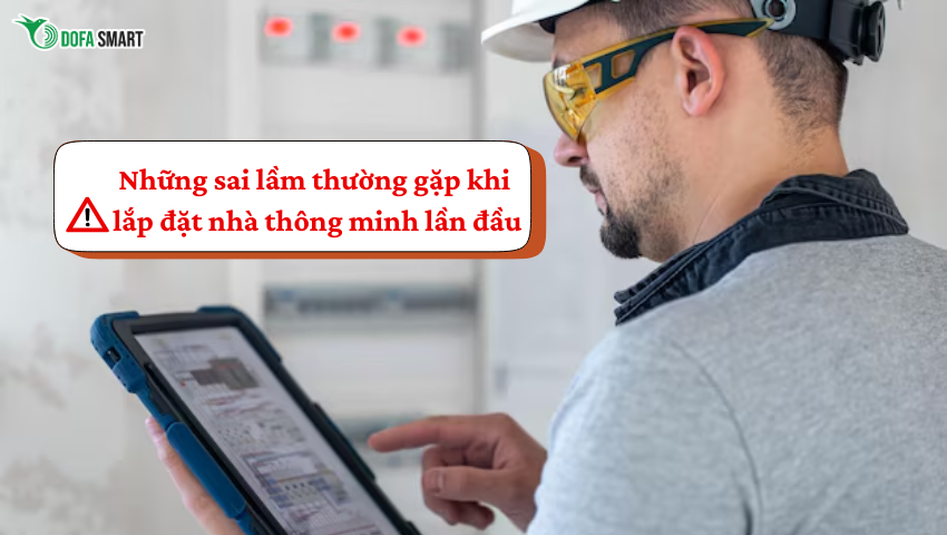 Những sai lầm thường gặp khi lắp đặt nhà thông minh lần đầu