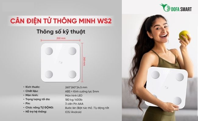 Cân điện tử thông minh DOFA SMART