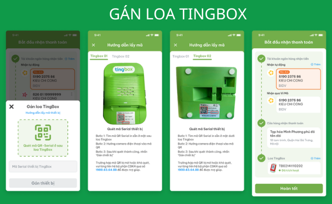 Gán loa Tingbox