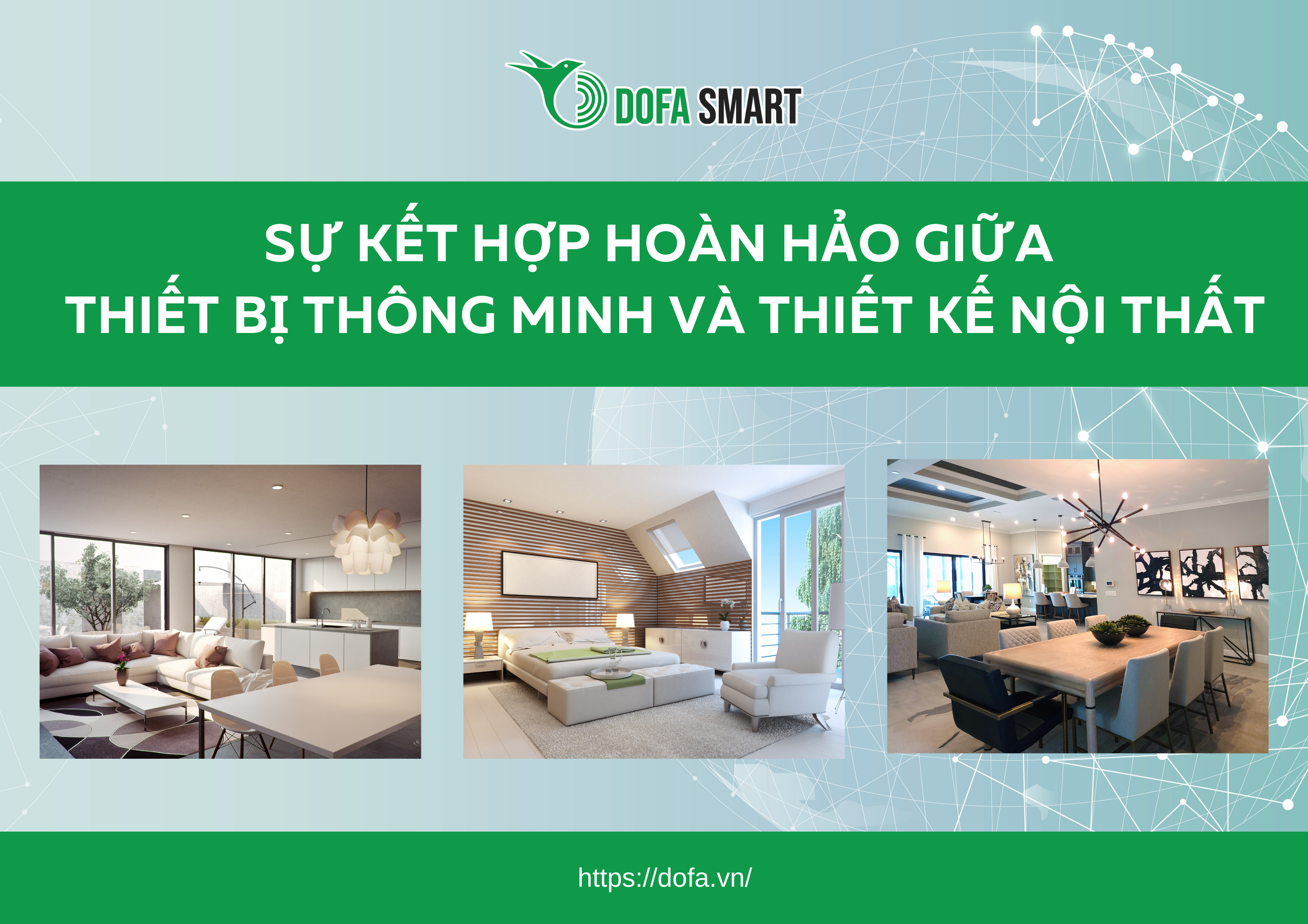  Sự kết hợp hoàn hảo giữa thiết bị thông minh và thiết kế nội thất