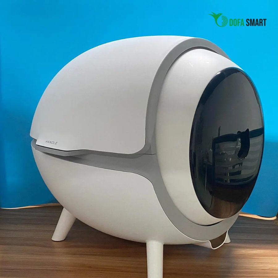 UEMON Smart Home APP Điều khiển WIFI thông minh tự làm sạch nhà vệ sinh mèo cưng lớn-UMPT-PIT-C101
