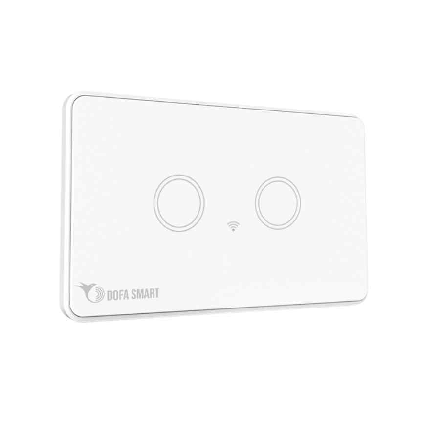 Công tắc thông minh 2 nút Zingbee Dofa Smart màu trắng-G294